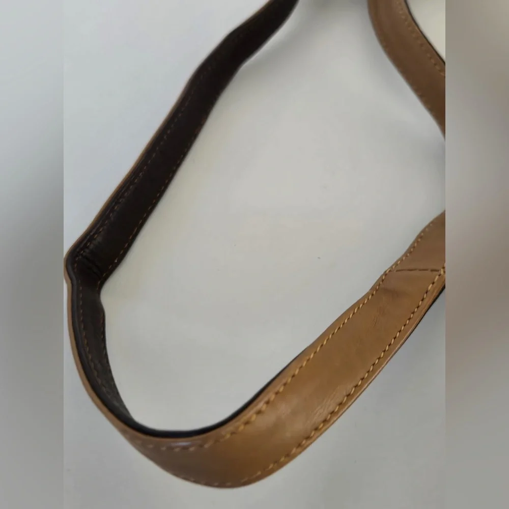 Peruzzi Made in Florence Genuine Leather Brown Crossbody Bag | Italian Leather